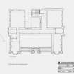 Fochabers, Milne's School: First floor plan