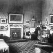 Interior view of the smoking room, Valleyfield.
