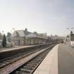 View of platforms and station offices from NE