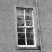 E wing detail of lying pane glazed window