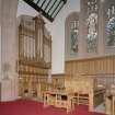 Interior. View of chancel from SW