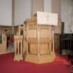 Interior. View of pulpit