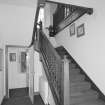 Interior. Ground floor. Stairwell