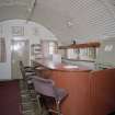 Interior view of officers mess bar serving area (hut 27)