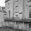 View of rear courtyard from SW