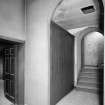 Interior. View of attic staircase hall