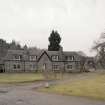 Nos. 1 and 2 Struy Farm Cottages. View from ESE showing Struy Farmhouse at left