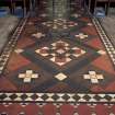 Interior. Detail of floor tiles