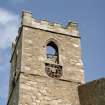 Detail of tower and clock face