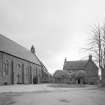 S side of church and presbytery. View from SW