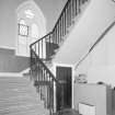 Interior. S staircase to halls