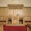 Interior. Chancel  P Macgregor- Chalmers communion table 1911