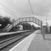 View of footbridge from NE