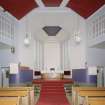 Interior. Chancel. View from NE with flanking lecturn and pulpit