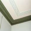 Interior. First floor. Drawing room. Detail of cornice