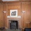 Interior. Second floor. Drawing room Detail of fireplace with giant pilasters