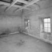 Interior. view from SSW of wire-mesh floor of the east drying kiln, the floor having been removed from the west kiln