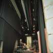 Interior. View of backstage from SSW