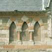 Detail of triple arched window
