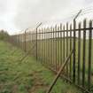View of perimeter fence