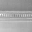 Interior, detail of ground floor dining roomcornice