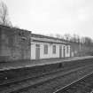 View from NNW showing up platform waiting room.