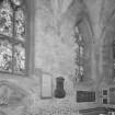 Interior, Holy Cross (N) Aisle, detail of N wall