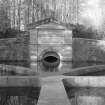 View of Craigmaddie Reservoir's gauge basin