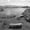 View of Lochan Eck from NW with "PETREL/PETROL" seat