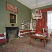 Interior. Meeting room, view from south west (curtains open)