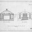 Regal Cinema for Star Theatre (Bathgate) Ltd.
Photographic copy of section and elevation.
