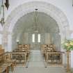 Interior. View of N side chapel