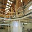 Interior. Still House, detail showing full height of typical pot still, (the tallest pot stills in Scotland).