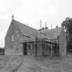 View from NE showing vestry extension