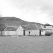 View of original stables and manager's house from SE.