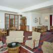 Interior.
Lounge, view from SW looking towards the stair hall.