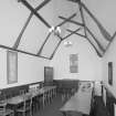 Interior. View of refectory from E