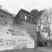 Detail of boiler house and prospect room