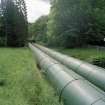 View of pipeline from NNW.