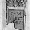 Plate XIII from 'Stones from the Roman Walls'
Insc. 'Ex Dono Thomae Calder de Shirva, Mercatoris Glasgvensis'