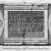 Plate XX from 'Stones from the Roman Walls'
Insc. 'Inventus est hic lapis probe Oppidum de Kirkintilloch.'