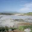 Muck, Coralag. Fish trap (possible). View from SW, with Eigg in the distance.