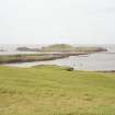 Muck, General (NM48SW). General view looking NW across Bagh a' Ghallanaich to Eilean nan Each.