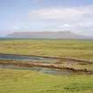 Muck, General (NM48SW). General view looking NE across Aird nan Uan to the hills of Eigg (from c NM 4008 8011).