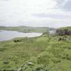 Muck, Gallanach. Farmstead and cottage. View from NNW.