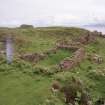 Muck, Leabaidh Dhonnchaidh. Farmstead. Detail of building (NM 41902 78711). View from NW.