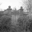 Detail of garden gates