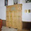 Interior.
Detail of W inner draught porch and door c. 1941.