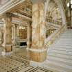 Interior. Ground floor Marble Staircase