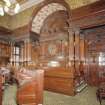 Interior. Second Floor Council Chamber, Press Bench